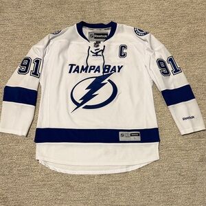 Reebok Stamkos Tampa Bay Lightning Hockey Jersey